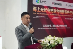 沃萊新材料、上海市機電設計研究院與阿雷蒙簽署海上光伏戰(zhàn)略協議