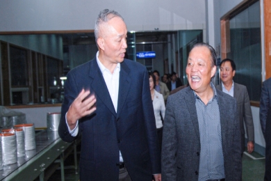 2010年11月，時(shí)任浙江省委常委、組織部長(zhǎng)蔡奇到中國(guó)巨石視察。他對(duì)企業(yè)立足浙江、走向世界的做法給予肯定和鼓勵(lì)，希望企業(yè)積極開(kāi)展?fàn)幃?dāng)“發(fā)展強(qiáng)、黨建強(qiáng)”先進(jìn)企業(yè)活動(dòng)，為企業(yè)科學(xué)發(fā)展注入動(dòng)力，以黨內(nèi)創(chuàng)先帶動(dòng)企業(yè)創(chuàng)先，讓企業(yè)創(chuàng)先爭(zhēng)優(yōu)形成長(zhǎng)效機(jī)制。